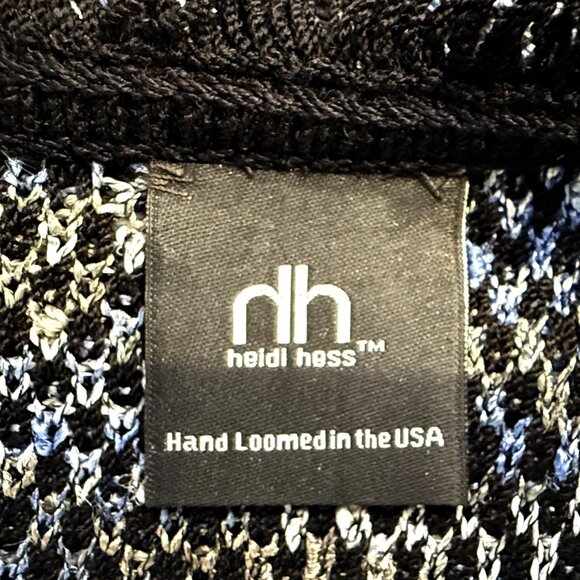 HEIDI HESS Beautiful Knit Long Cardigan Sweater, Size S - Picture 4 of 4